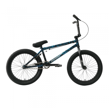 Велосипед BMX Tech Team Grasshopper 2024 20"х20,8" сине-черный