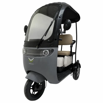 Электротрицикл YASMAND D12 Кабина Li-ion Серый