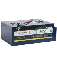 Литиевый тяговый аккумулятор Rutrike LiFePO4 72V/105Ah/100A BT (87.6V 20A)