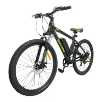 Электровелосипед INTRO Sport черно-зеленый